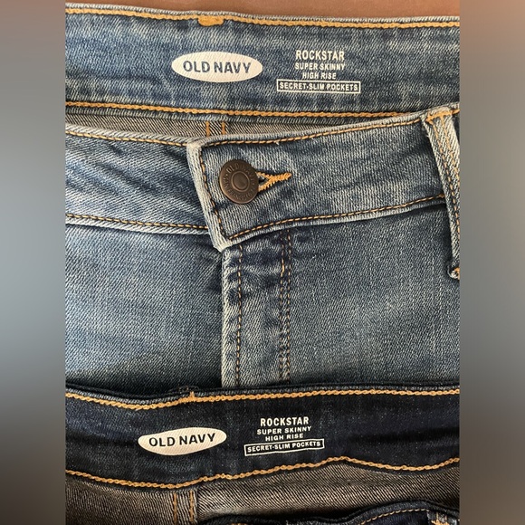 Lot of 2 pair: Old Navy High Rise: super skinny - Picture 4 of 8